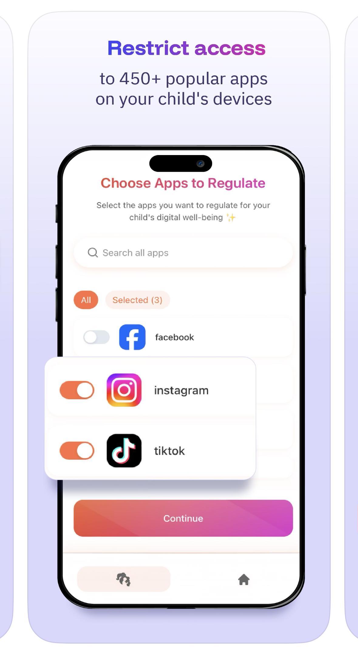 Parent Geenee Restrict Access